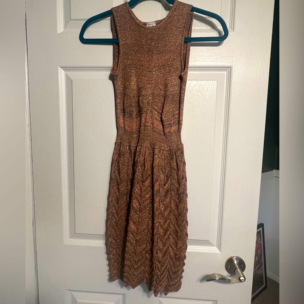 Missoni knit sparkle dress